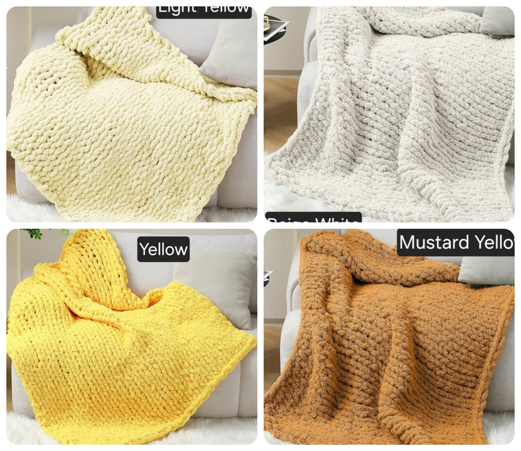 Yellow Scheme Blanket